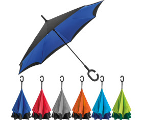 Reverse umbrella - double layer - 190T pongee