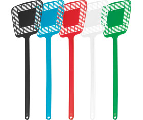 Fly swatter made of plastic