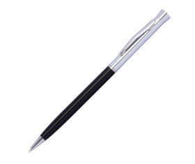 Slim metal ballpoint pen