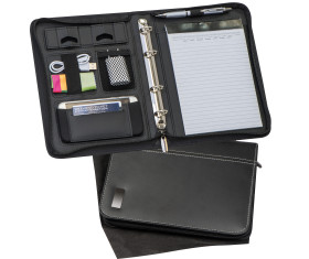 DIN A5 conference folder with ring binder