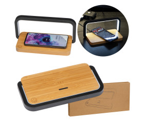 Bamboo wireless charger