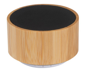 Bluetooth speaker with bamboo coating