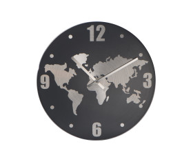 Aluminium wall clock