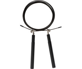 Skipping rope with metal handles