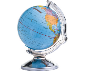 Savings box in globe shape