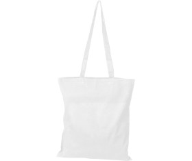 Cotton bag with long handles