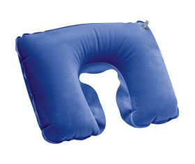 Inflatable soft travel pillow