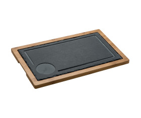 Serving Board, slate/wood