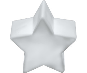 Night light in the shape of a star