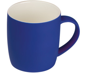 Rubberized ceramic mug