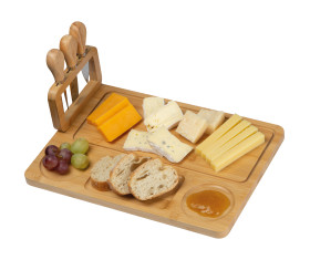 Bamboo cheese set