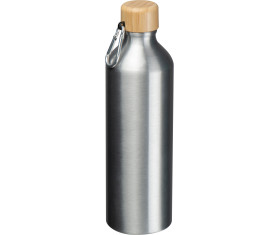 Drinking bottle made from recycled aluminium
