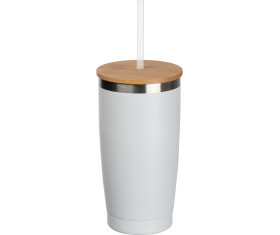 To go cup with straw