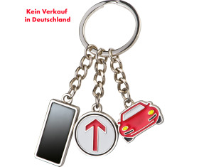 Key ring with charms