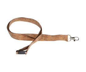 Cork lanyard