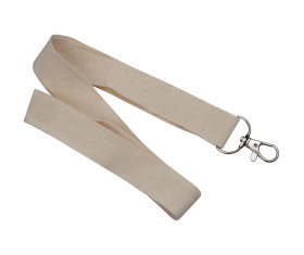 Cotton lanyard