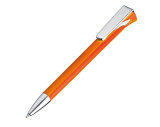 Ball pen with large chromed clip