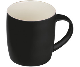 Tasse aus Porzellan, außen gummiert, 300ml