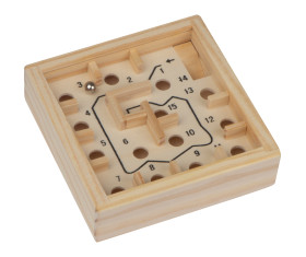 Puzzle labyrinthe en bois