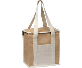 Sac isotherme avec couverture en jute