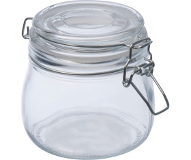 Voorraadpot van glas, 400 ml